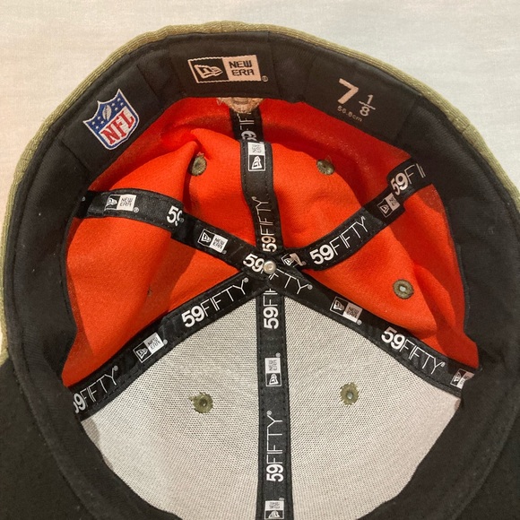 Philadelphia Eagles Salute to Service on field hat! Fitted size 7 1/8, NWT! - Picture 4 of 6